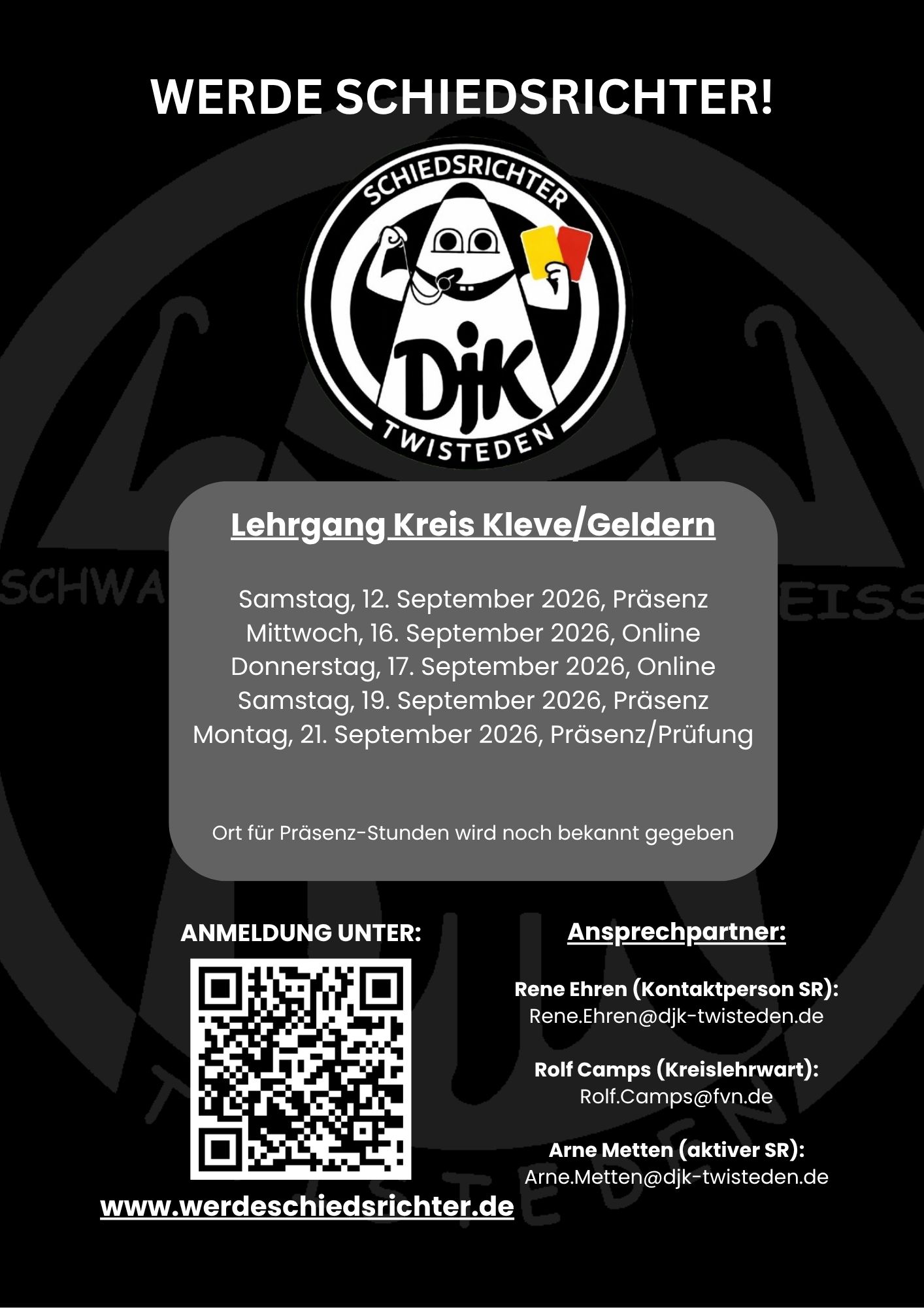 Werde Schiedsrichter Kleve-Geldern